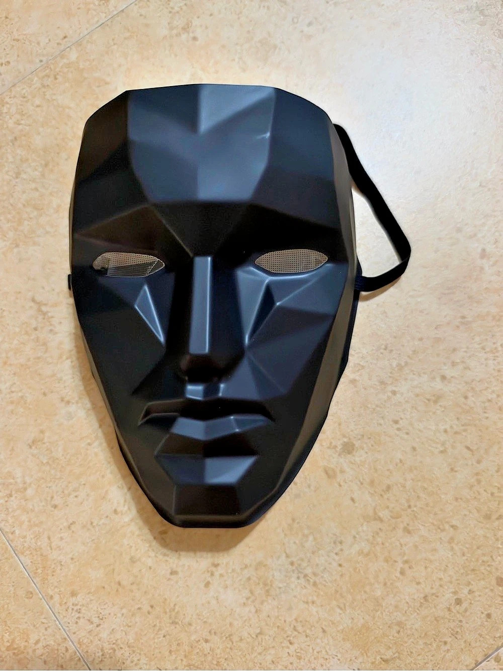 Netflix Squid Game mask Black & Pink NWT